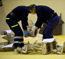 探访意大利震后受损古镇的&ldquo;文物仓库&rdquo;